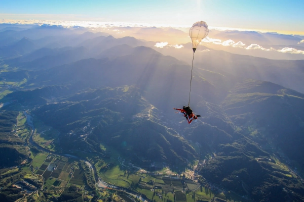 Skydive over Nelson Tasman by Skydive New Zealand