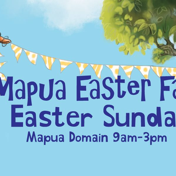 mapua easter fair banner