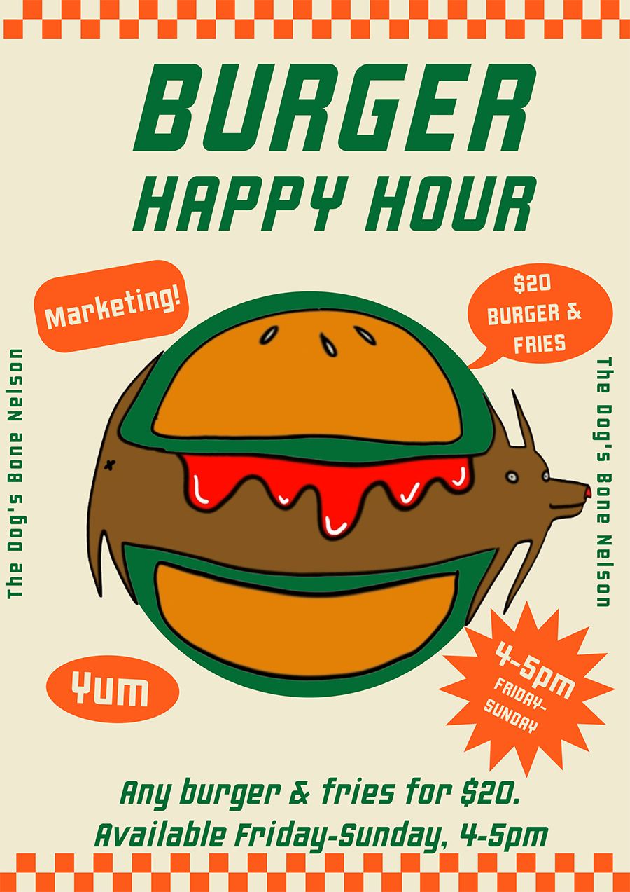 Burger Happy Hour