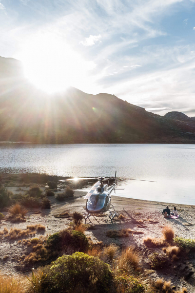 Heli Picnic Alpine Lake - Kahurangi credit Helicopters Nelson