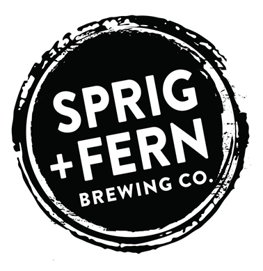 Sprig Fern logo circle